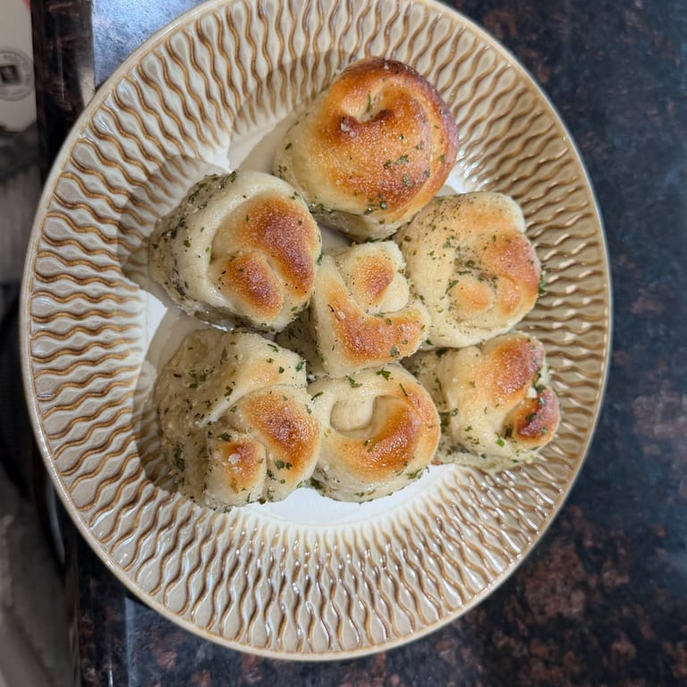 Delicious Garlic Knots Await